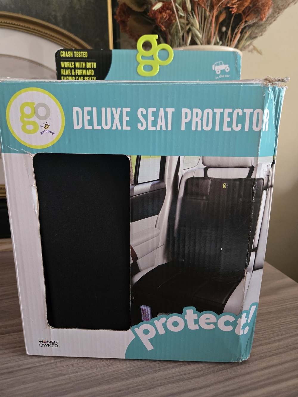 go by Goldbug Deluxe Black Seat Protector